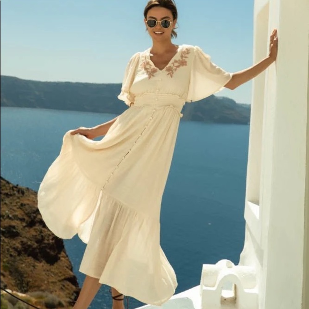 Bohme Blair Maxi Dress - A. Calin by Flying Tomato - Size LG
